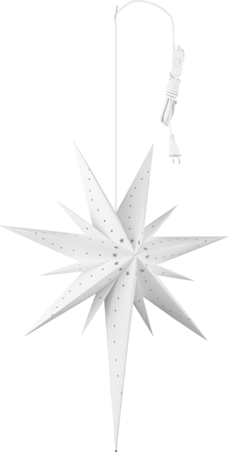 Herkules adventsstjerne 70cm hvit, bilde 6 av 7