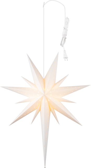 Herkules adventsstjerne 70cm hvit, bilde 5 av 7