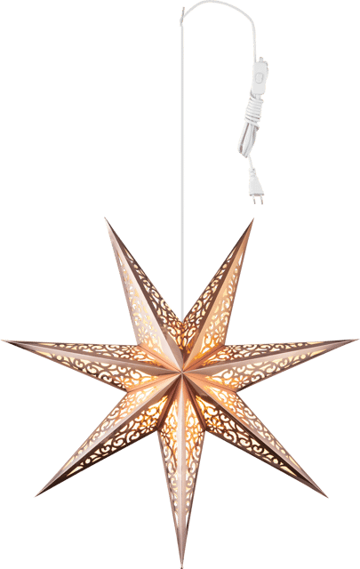 Fairytale adventsstjerne 70cm kobber, bilde 3 av 6