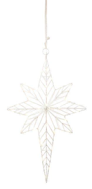 North adventsstjerne 77cm hvit 3