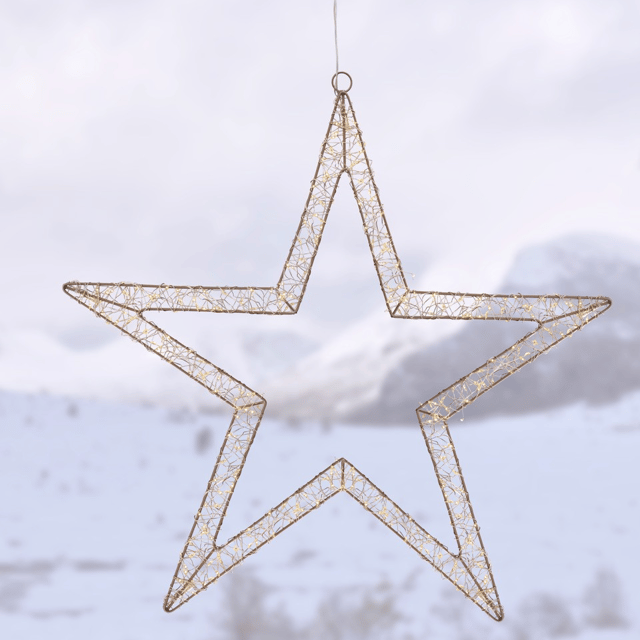 DeLuxe stjerne IP44 58cm, bilde 2 av 5