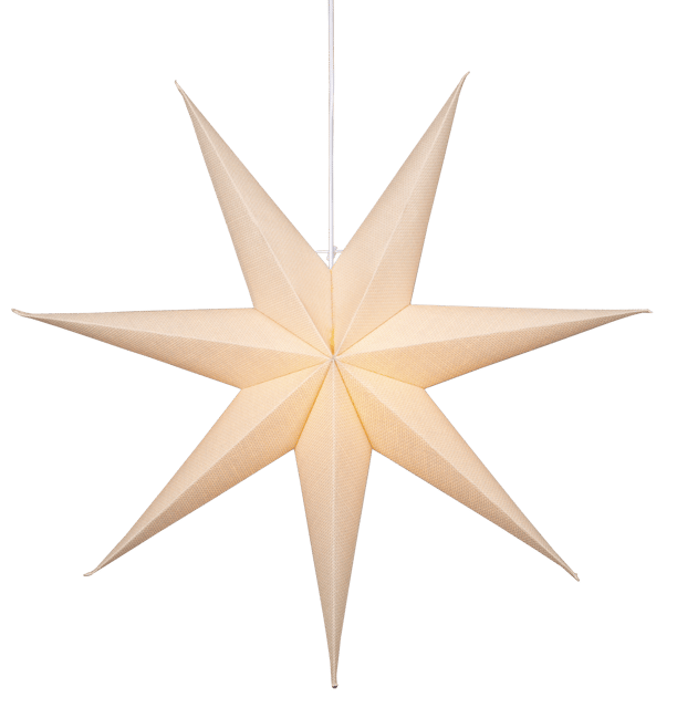 Betzy adventsstjerne 70cm beige 4