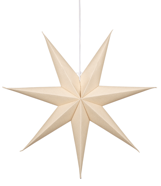 Betzy adventsstjerne 70cm beige 3
