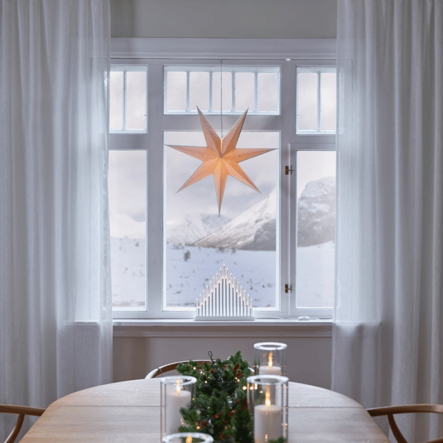 Linn adventsstjerne 70cm, bilde 1 av 3