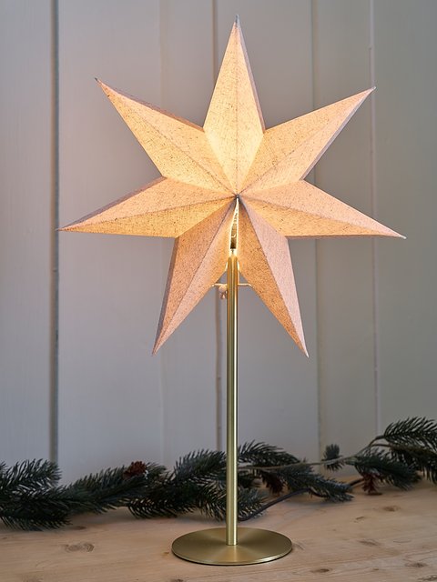 Linn adventsstake gull, bilde 5 av 7
