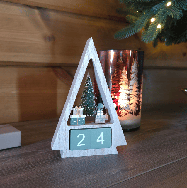 Adventskalender juletre 2