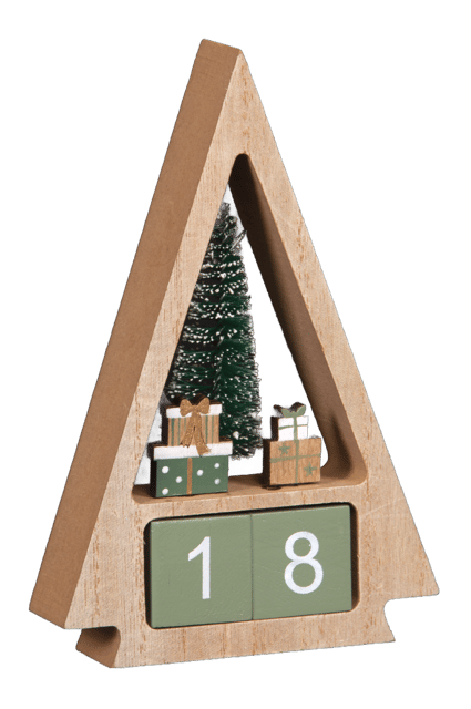 Adventskalender juletre 4