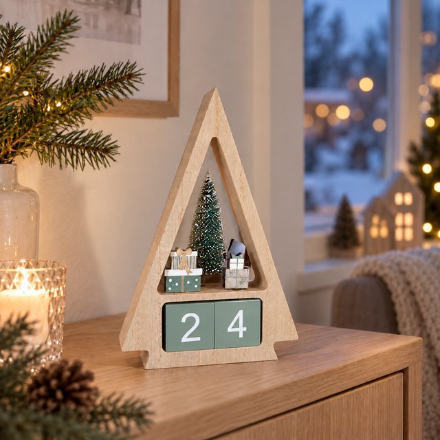 Adventskalender juletre 1