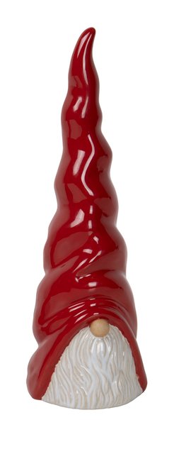 Nisse dekor 22cm rød 4