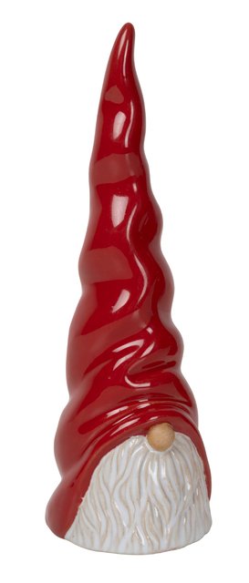 Nisse dekor 28cm rød 4