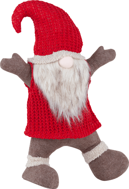 Nikolaus på farten 38cm rød, bilde 2 av 4