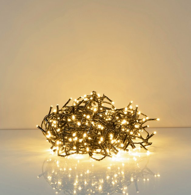 Lyslenke LED batteridrevet 400lys 20m 2700K, bilde 1 av 1
