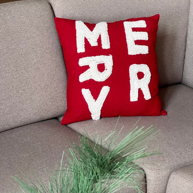 Putetrekk Merry 45cm rød 2