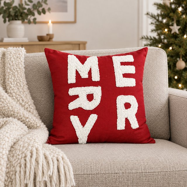 Putetrekk Merry 45cm rød 1