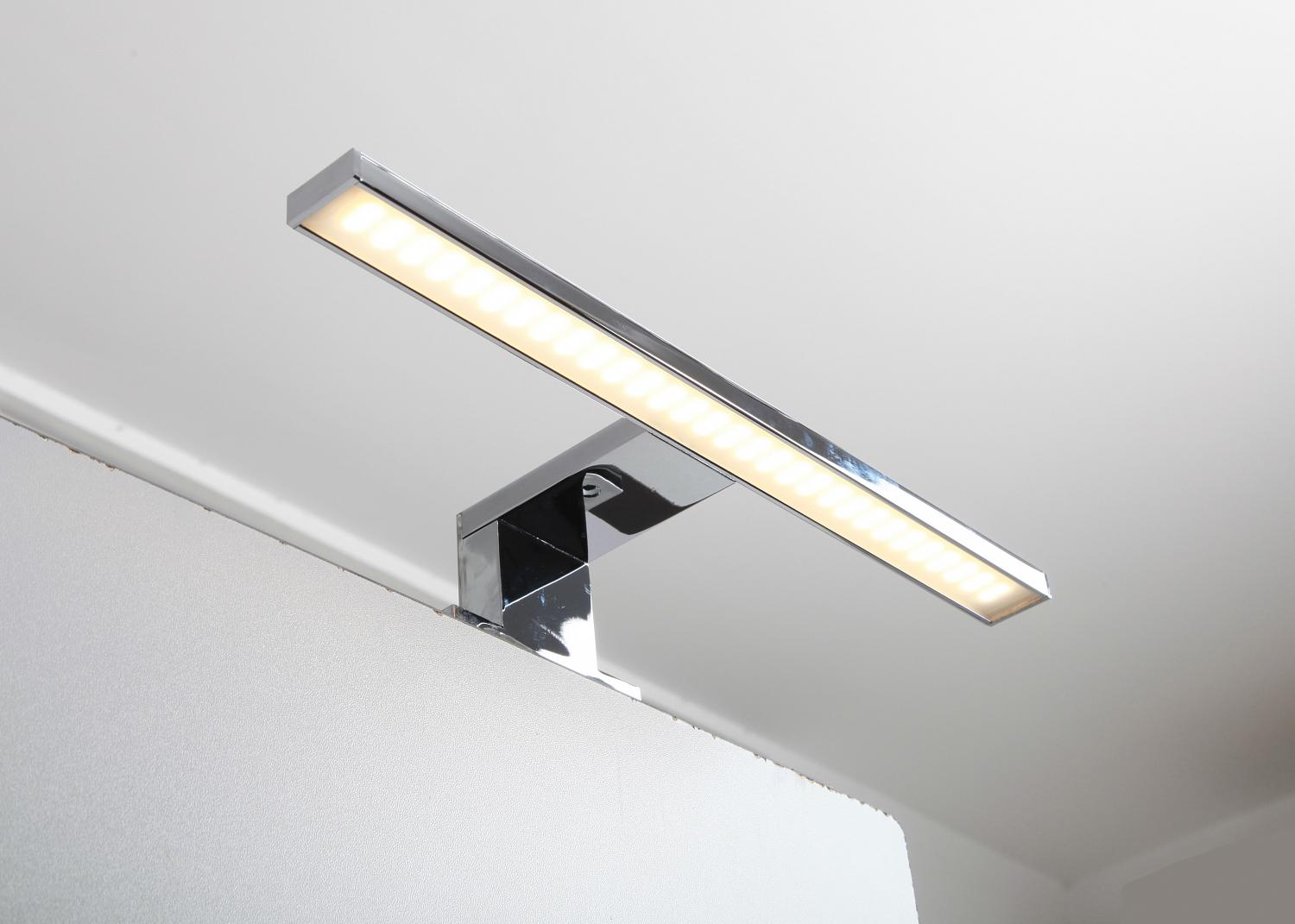 Pinto skap/speil belysning LED IP44 Sølv | Best på lys